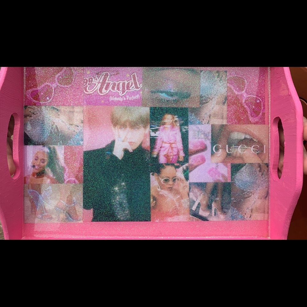 Pink Aesthetic Tray
